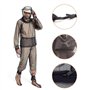 MiOYOOW Costume Anti-moustiques Extérieur, Combinaison de Protection Maille Veste Insectes de Protection avec Sac de Rangement p