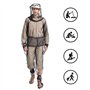 MiOYOOW Costume Anti-moustiques Extérieur, Combinaison de Protection Maille Veste Insectes de Protection avec Sac de Rangement p