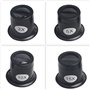 HENGBIRD Loupe de Réparation de Montre, Loupe de Bijoutiers,Loupe Réparation Montre Outil Loupe 3X 5X 10X 15X 20X Montre Loupe M
