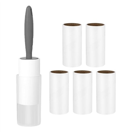VIVIIHOO Brosse à charpie pour vêtements et meubles - Rouleau anti-peluches Rouleau de rechange pour vêtements et rouleaux anti-