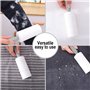 VIVIIHOO Brosse à charpie pour vêtements et meubles - Rouleau anti-peluches Rouleau de rechange pour vêtements et rouleaux anti-