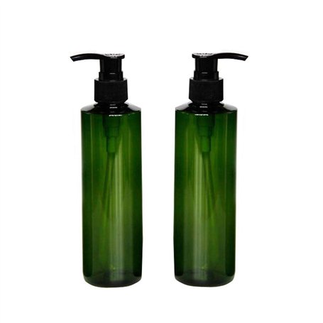 2 PCS 250ML vider les pots de pompe avec TOPS pompe pour cosmétique bain maquillage maquillage douche récipients de toilette liq
