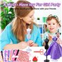 KIMIGO Fashion Design Kit,1200+Pcs Création de Mode Couture Enfants,Kit de Création de Mode pour Filles Fashion Designer Enfant 