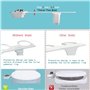 Pulvérisateur Bidet Non Électrique AVEC Double Bus RésostadesToyeuses - Nettoyage Avant et Arrière - Bouton Poussoir Réglable Po