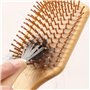 1 Pcs Nettoyant Poignée en Bois pour Peigne,Nettoyage Brosse à Cheveux Portable Brosse,Nettoyage De Peigne à Cheveux,Nettoyant P