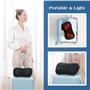 Coussin de Massage Shiatsu cou Épaule dos Masseur Électrique avec Fonction de Chauffage et Masseur de Pétrissage des Tissus Rota