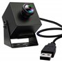 ELP Caméra USB 48MP Webcam 8K Caméra USB 6000P avec Objectif fisheye Grand Angle 200 degrés PC Lightburn pour graveur Laser Plug