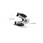 Mirrwin Rapid Agrafeuse Noir l'ôte agrafes Staple Remover Dégrafeur Agrafeuse manuelle Noir Disponible Pince agrafeuse Noir Extr