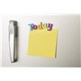 Autocollants de Letter Coloré Alphabet Stickers Autocollants Magnétiques Nombres Aimant De RéfrigérateurÉducatif Magnets pour En