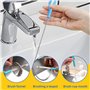 Lot de 5 outils de débouchage et de nettoyage de canalisations de douche, outil de débouchage multifonctionnel pour évier de cui