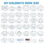 RUIJIE 32Pièces Masques à Colorier Enfants Masque Animaux Masques d'Animaux Vierges avec 2 Ensembles de 6 Stylos de Couleur et C
