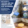 Kit de test de moisissure pour la maison - Test de moisissure pour 5 pièces - Test rapide de l'air ambiant pour la qualité de l'