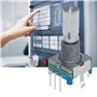 MoK 5 Pièces EC11 Potentiomètre Numérique, 360 Degrés Rotatif Encodeur, Code Interrupteur Potentiomètre, Commutateur de Codeur, 