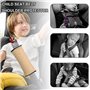 TICKLELY 2 Coussinets de Ceinture de Sécurité pour Enfant 2 Ajusteur de Ceinture de Sécurité Coussin Voiture Enfant Protege Cein