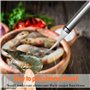 APPCXOKL Outil Polyvalent pour Fruits de Mer - Éplucheur, Ouvre Huître, Couteau et Écailleur à Poisson