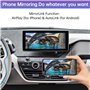 Road Top Carplay sans Fil Android Auto pour BMW i3 I01 2012-2017 année avec NBT système, Compatible avec Apple Carplay, Mirrorli