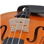 4 en 1 Cordes de Violon & Muet en Caoutchouc & Pont d'érable & Chiffon de Nettoyage Accessoires pour ViolonAccessoires pour Viol