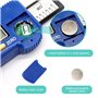 RUIZHI Jauge de Profondeur Numérique de Pneu Jauge Caliper LCD 0-25.4mm de Profondeur Numérique des Pneus Gauge pour Auto Moto V