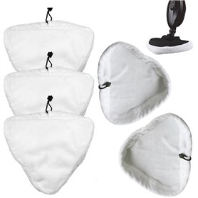 PLATEYTR 5 Pièces Serpillère Microfibre Chiffon de Remplacement