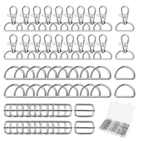 TDUNSYA 60 Pièces Mousqueton Sac a Main