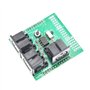 Lot de 2 adaptateurs MIDI Shield Music Distribution Board Instrument Interface numérique