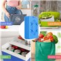 Bangbobi Packs de Glace pour Sacs isothermes - 4 pièces de 200 ML chacune - Éléments de Refroidissement réutilisables Ultra-Minc