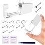 KAIQIKAIXI 2 Packs de kit de perçage du nez, unité de perçage stérile, sûre et jetable pour le pistolet d'auto-perçage du nez, o