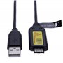 Keple Camera USB Cable By Chargeur et câble de synchronisation de données pour appareil photo numérique Compatible avec Samsung 