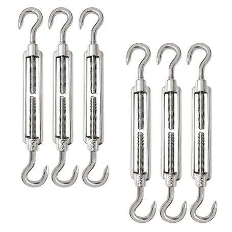 Truem Lot de 6 M6 Tendeur Cable Acier Inoxydable