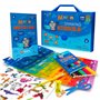 Mimtom Kit de Pochoirs à Dessiner pour Enfants | Kit de 51 Pochoirs Arts Plastiques avec plus de 240 Formes Inspirantes pour Lib