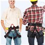 GBKDQQ Harnais d'escalade : harnais d'escalade fixant anti-chute ceinture de sécurité pour sauvetage du feu, alpinisme, demi-cei