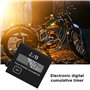 Tachymètre numérique inductif pour tronçonneuse, petit tachymètre à moteur avec compteur d'heures pour tronçonneuse, tondeuses à