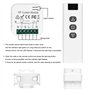 Lot de 2 commandes de volet roulant sans fil - Interrupteur intelligent - Compatible avec interrupteur sans fil 230 V - Pour vol