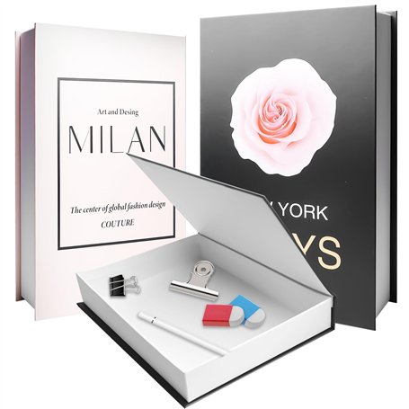 Lot de 3 livres décoratifs pour la décoration de la maison