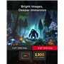 ViewSonic X2-4K Pro 4K HDR Short Throw Smart LED Home Projector with Built-in Google TV