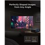ViewSonic X2-4K Pro 4K HDR Short Throw Smart LED Home Projector with Built-in Google TV
