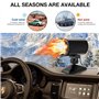 COMBLU Chauffage de voiture portable 150 W 12 V Chauffage et dégivreur de voiture pour l'hiver, ventilateur de chauffage et de r