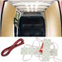 Kit de plafonniers LED pour Van RV Bateaux Caravanes Remorques Universel 10 Modules