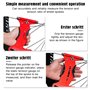 mizikuu Jauge de Tension de Rayon de Vélo, Tensiomètre de Bicyclette avec 2 Cle a Rayon Outil de Mesure de Tension pour Rayons d