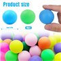 Riisoyu Balles de Tennis de Table, 40 Pieces Balles de Ping-Pong Colorées Balles D'entraînement de 40 mm pour l'entraînement et