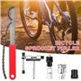 5 pièces Outil de Retrait de Cassette de Vélo Durable et antidérapant extracteur de pignon Kit Roue Libr