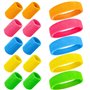 mizikuu 15 Pièces Bandeau Fluo Annee 80 Accessoire