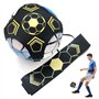 iTYOOS Ballon D'entraînement de Football pour Enfant Football Entrainement Élastique Ceinture Ajustable Solo Kicking Pratique po