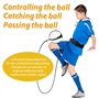 iTYOOS Ballon D'entraînement de Football pour Enfant Football Entrainement Élastique Ceinture Ajustable Solo Kicking Pratique po