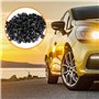 XPOOP 100 Pièces Rivet Clips Plastique Voiture, Clips Pare-Chocs Universels, Rivets Plastiques Fixation, Rivets Clips Plastique,
