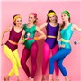 Riisoyu Bandeau Fluo Annee 80 Accessoire, 15 Pièces Ensemble de Bandeau de Sport Serre-Poignets Sports Sweatbands Absorbants Ann