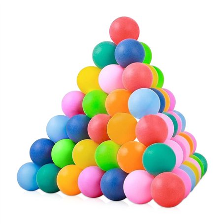 mizikuu 30 Pièces Balles de Ping Pong