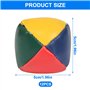 Aoreun Balles de Jonglage, 12 Pcs Ensemble de Balles de Jonglage Boules de Jongle Colorées pour Adultes Kit de Balle de Jongle D