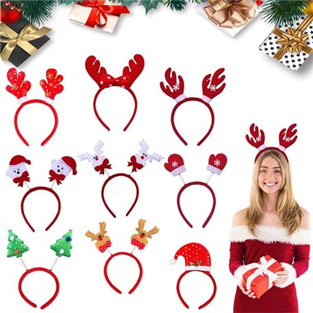 9 Morceaux Serre Tete Noel