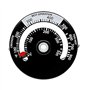 Thermomètre magnétique pour brûleurs et poêles à bois pour poêles de surface et tuyaux de cheminée. Meilleure zone de températur